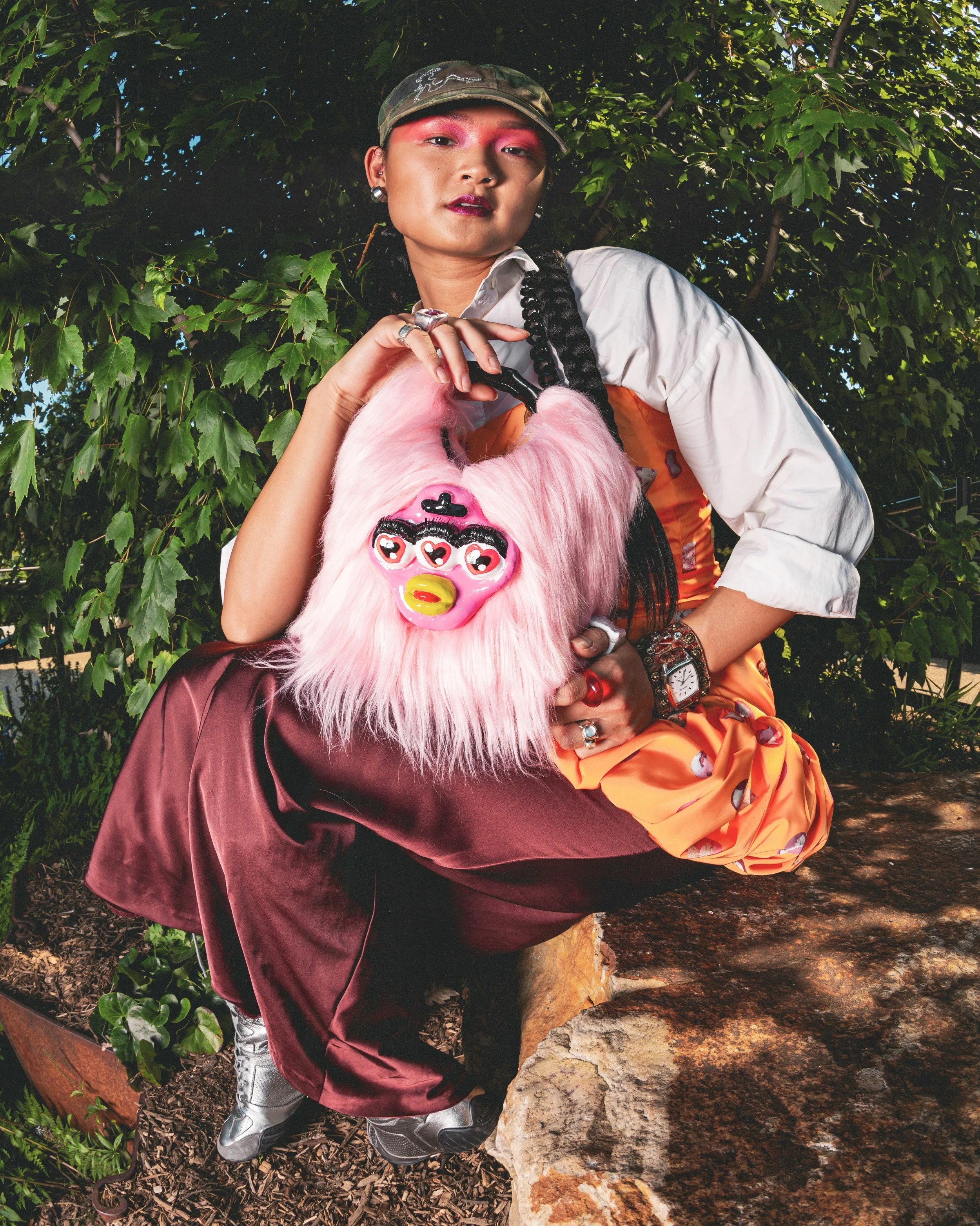 TRIPLEFUZZ CROSSBODY BAG — HARRISON SCOTT